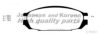 NISSA 4406005J88 Brake Pad Set, disc brake
